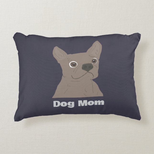 Cojín Decorativo Mamá Perro (Anverso)