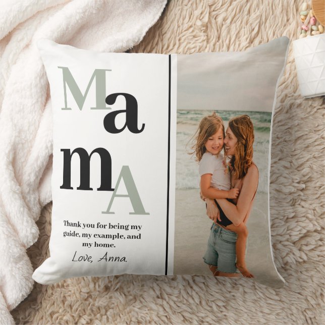 Cojín decorativo Mama personalizado (Manta)