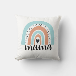 Cojín Decorativo Mama Rainbow Blue Peach