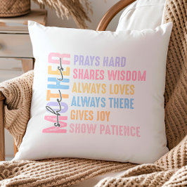 Cojín Decorativo Mamá Regalo Moderno Para Madre Guay Y Gracioso