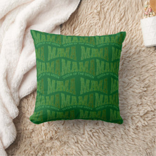 Cojín Decorativo MAMA REINA DEL GREEN Golf personalizado para mujer