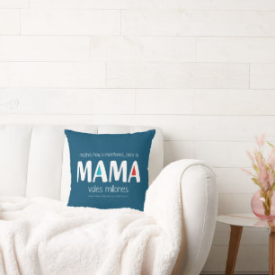 Cojín Decorativo Mama vales millones