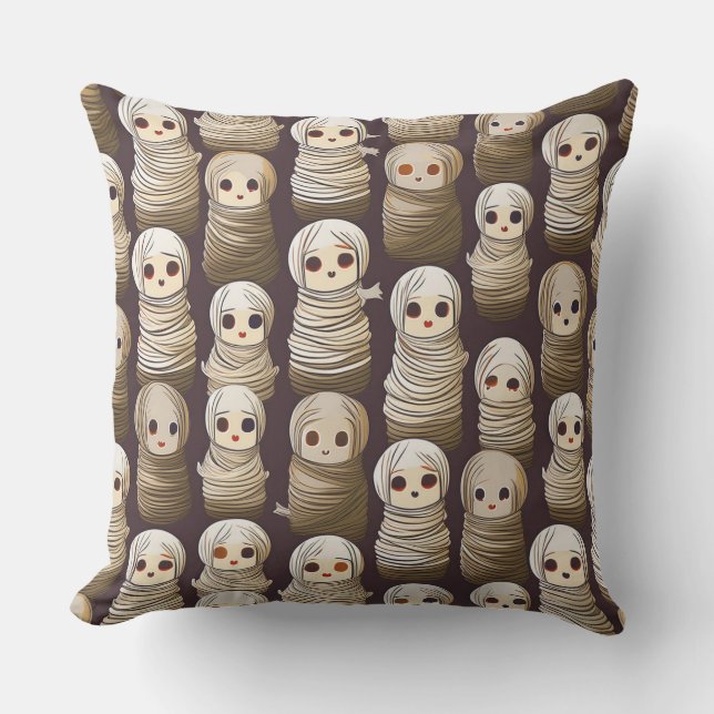 Cojín Decorativo Mamis de Halloween (Anverso)