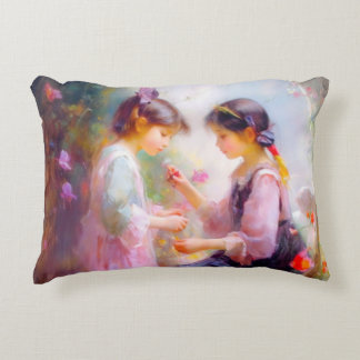 Cojín Decorativo Mañana en un jardín