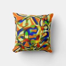 Manchas de color en tiras beige curvadas de color 