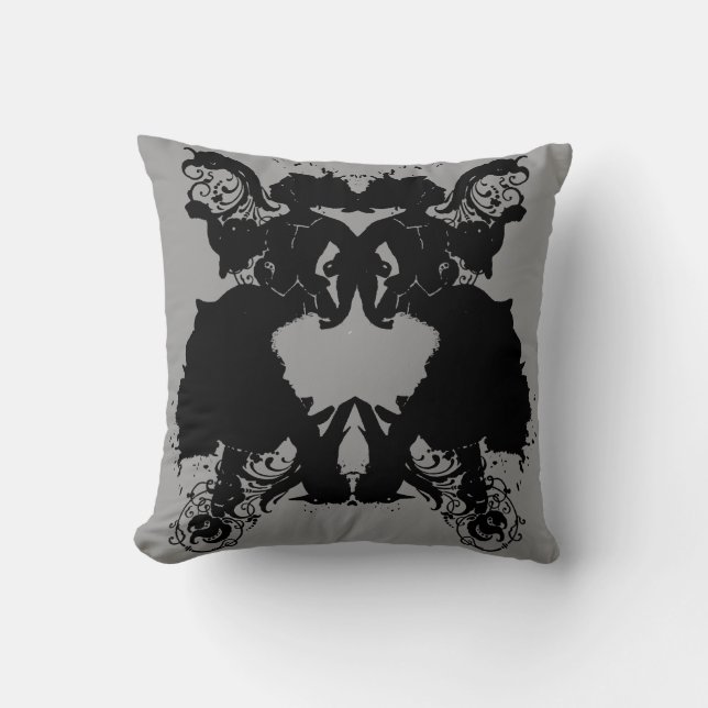 Cojín Decorativo Manchas de tinta (Anverso)