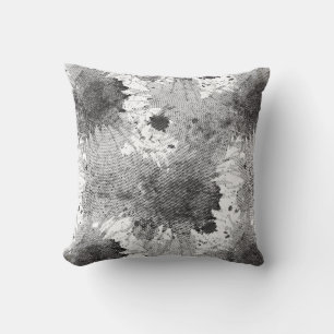 Cojín Decorativo Manchas de tinte monocromo