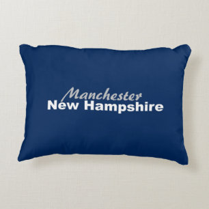 Cojín Decorativo Manchester, New Hampshire Pillow