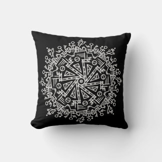 Cojín Decorativo Mandala Blanca