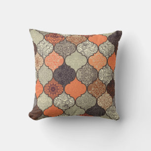 Cojín Decorativo Mandala colorida: El mosaico islámico sin problema