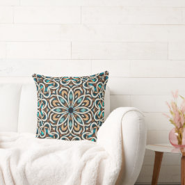 Cojín Decorativo Mandala de flores infinitas