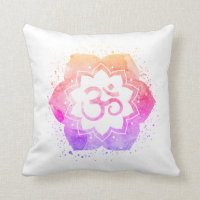 Mandala de la flor de Ombre Lotus del símbolo de
