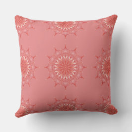 Cojín Decorativo mandala de moda melocotón