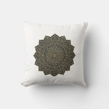Mandala de oro y marina