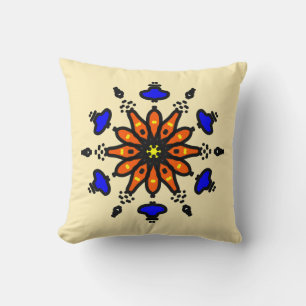 Cojín Decorativo Mandalá del Sol Audaz