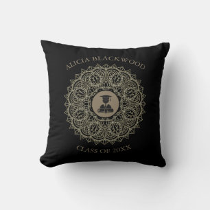 Cojín Decorativo Mandala dorada