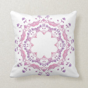 Cojín Decorativo Mandala floral étnica
