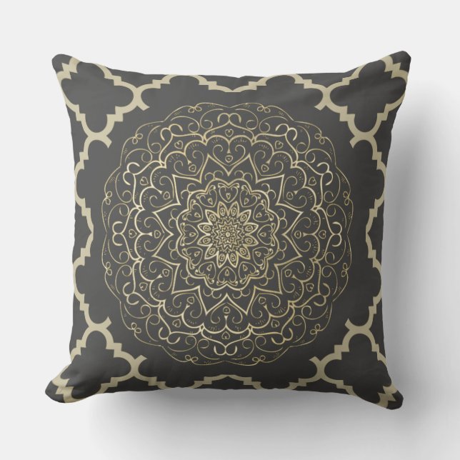 Cojín Decorativo Mandala oriental - Pillow (Anverso)