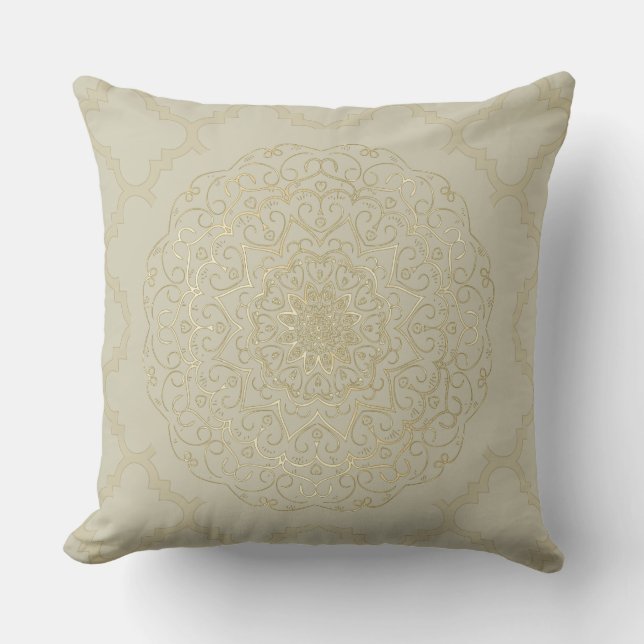 Cojín Decorativo Mandala oriental - Pillow (Anverso)