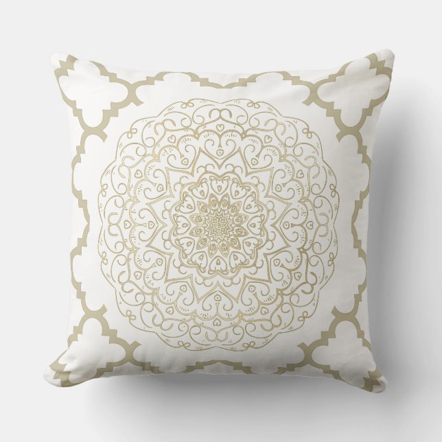 Cojín Decorativo Mandala oriental - Pillow (Anverso)