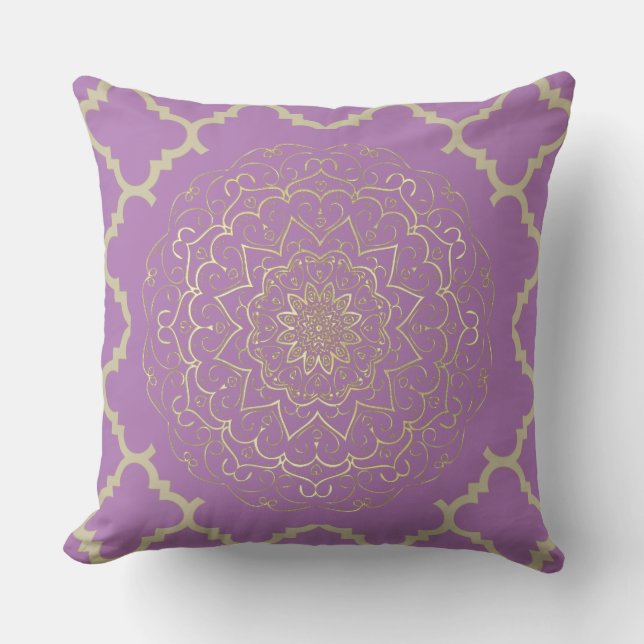 Cojín Decorativo Mandala oriental - Pillow (Anverso)
