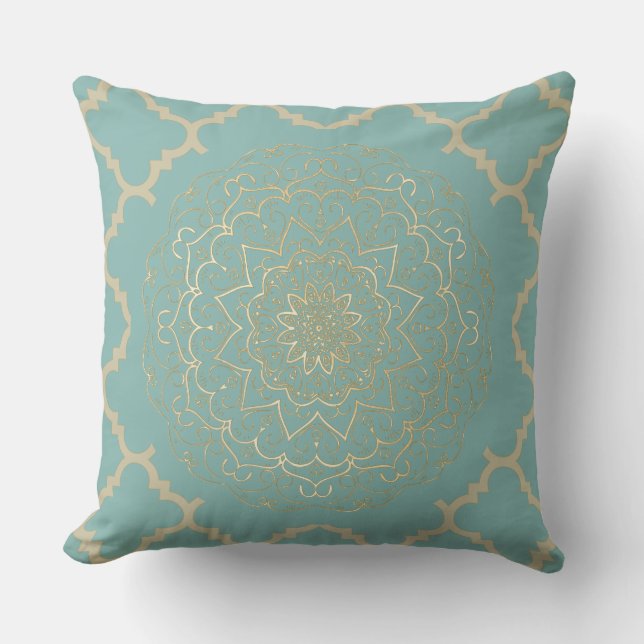 Cojín Decorativo Mandala oriental - Pillow (Anverso)