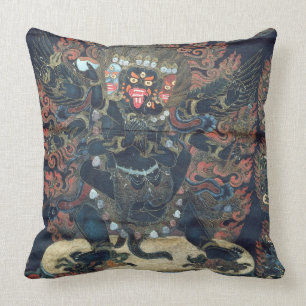 Cojín Decorativo Mandala (pergamino pintado)