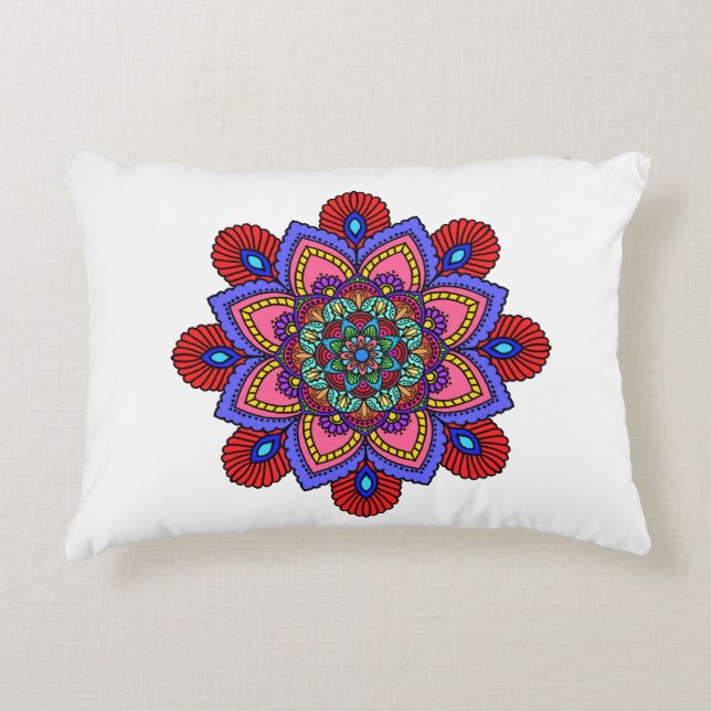 Cojín Decorativo  Mandala pillow (Anverso)