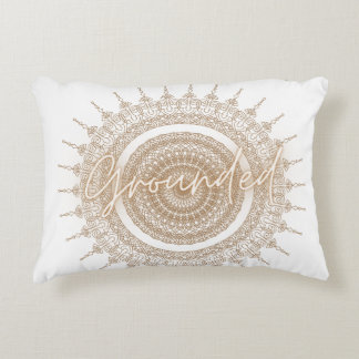 Cojín Decorativo Mandala Pillow basada en tierra