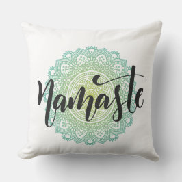 Cojín Decorativo Mandala verde Namaste Pillow
