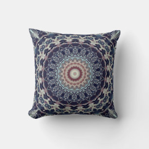 Cojín Decorativo Mandalas de círculos redondos geométricos abstract