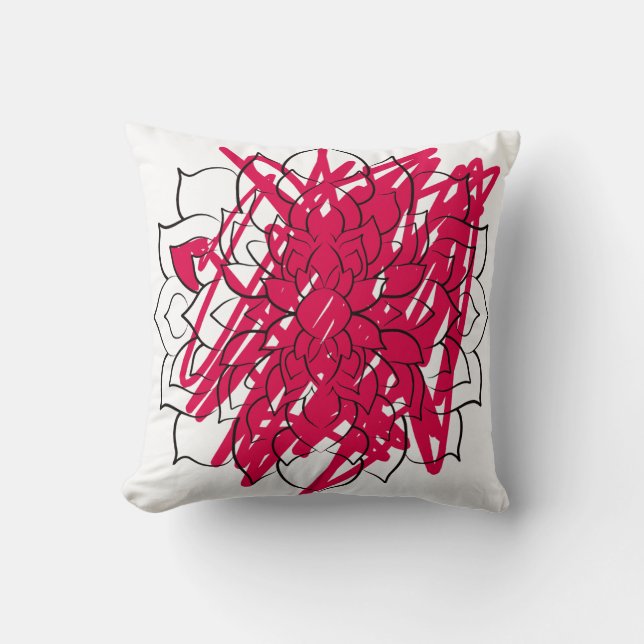 Cojín Decorativo Mandalas son tan relajantes... (Anverso)