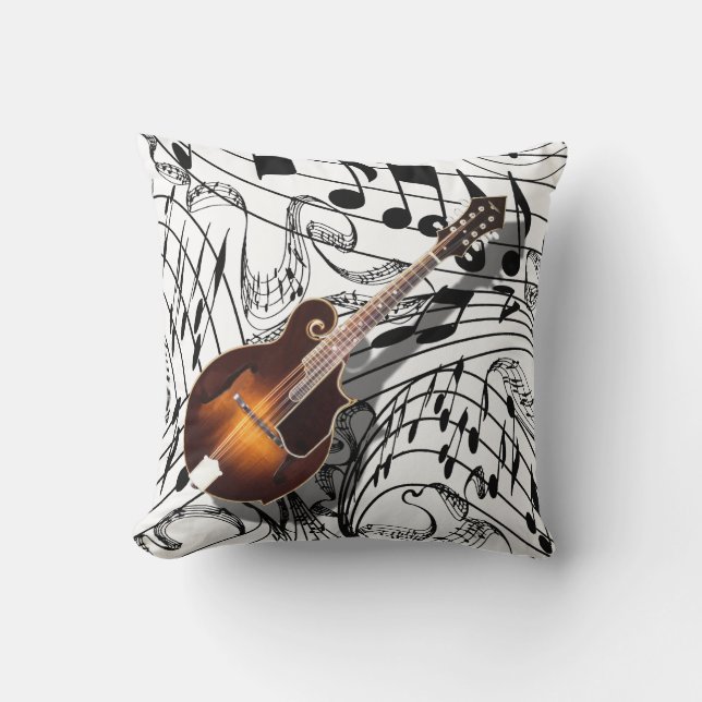 COJÍN DECORATIVO MANDOLÍN PILLOW (Anverso)