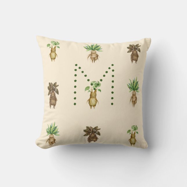 Cojín Decorativo Mandrake (Anverso)