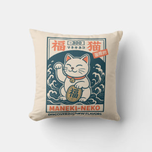 Cojín Decorativo Maneki-Neko
