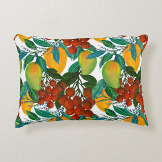 Cojín Decorativo Mango exótico: verano sin mar
