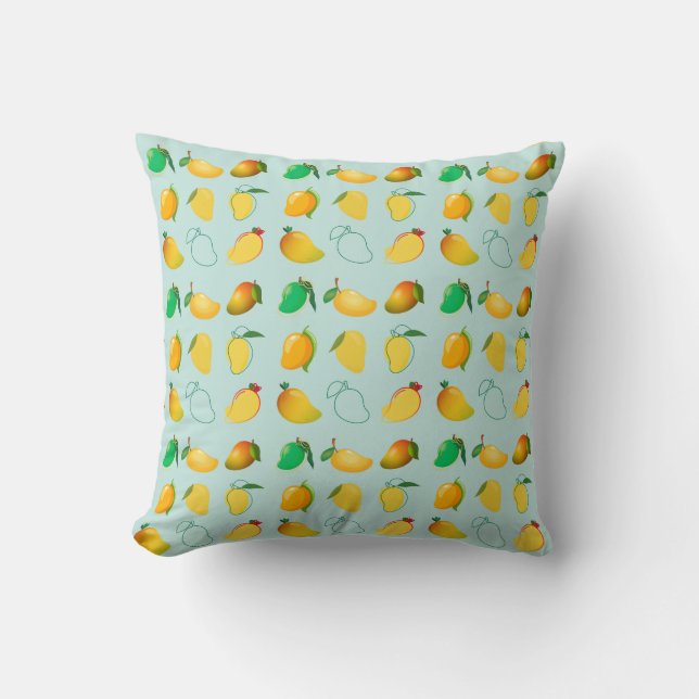 Cojín Decorativo Mango Fresco (Anverso)