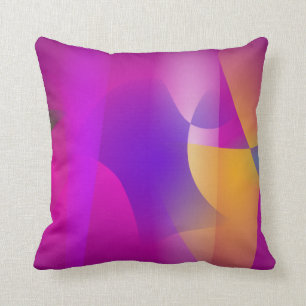 Cojín Decorativo Mango y berenjena