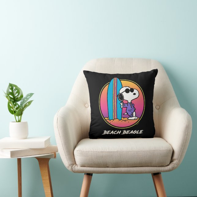 Cojín Decorativo Maní | Snoopy Beach Beagle (Silla)