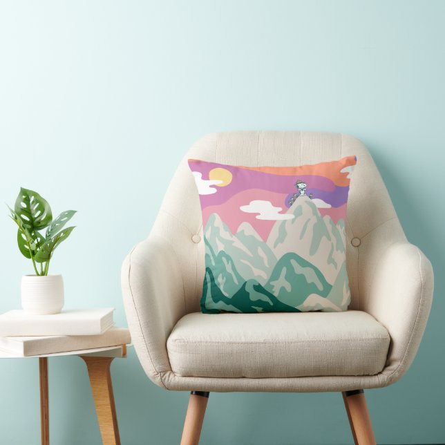 Cojín Decorativo Maní | Snoopy & Troop Senderismo por la montaña (Silla)