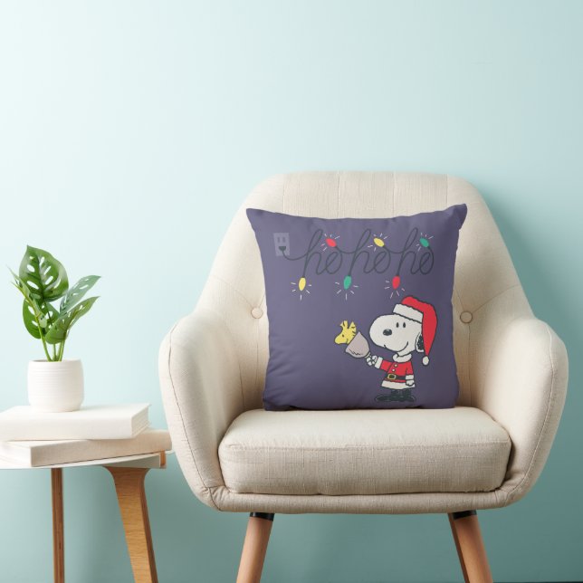 Cojín Decorativo Maní | Snoopy & Woodstock Ho Ho (Silla)