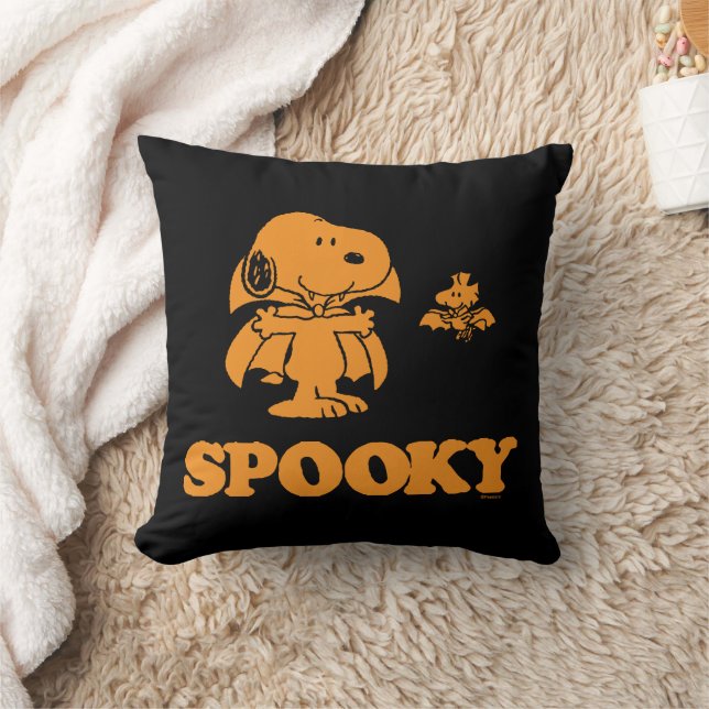 Cojín Decorativo Maní | Snoopy & Woodstock Spooky (Manta)