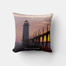 Cojín Decorativo Manistle North Pierhead Placa de luz