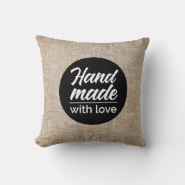 Cojín Decorativo Mano hecha con amor