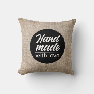 Cojín Decorativo Mano hecha con amor