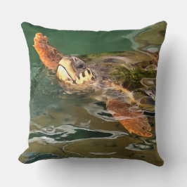 Cojín Decorativo Manos Arriba Para Una Tortuga Limpia De Cabeza De 