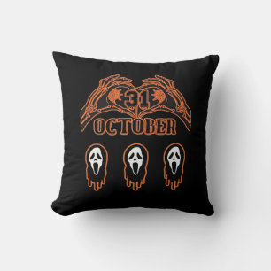 Cojín Decorativo Manos De Esqueleto Para Halloween Clásico