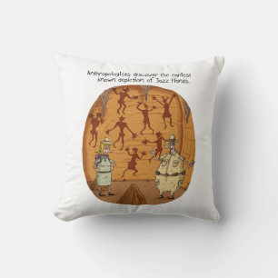 Cojín Decorativo Manos de jazz de Cave Man