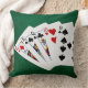 Cojín Decorativo Manos de póquer - Un par - Rey (Blanket)