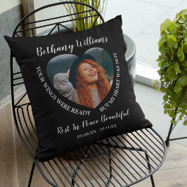 Cojín Decorativo Manta conmemorativa personalizada con foto de cora